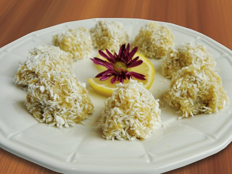 Lemony Coconut Balls